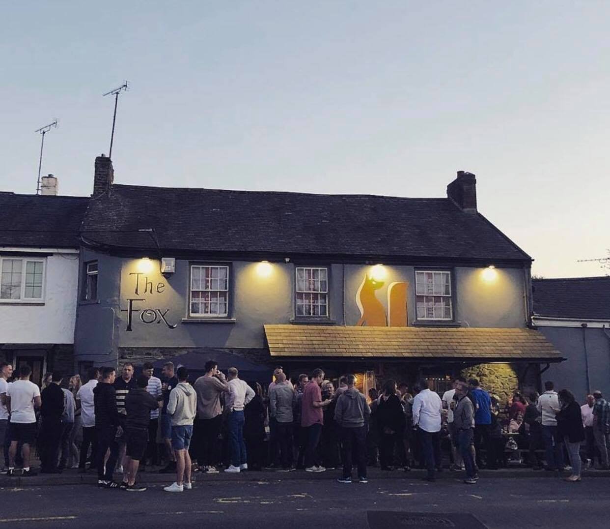 The Fox pub exterior